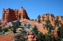 Approaching Bryant Canyon, Utah, USA