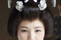 Japanese bride on her wedding day…