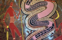 The Power of the Snake… Striking Aboriginal Art