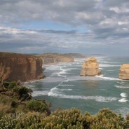 View from the Great Ocean Road, South Australia – Two of the Twelve Apostles…