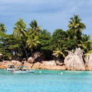 Paradise island hopping in the Seychelles…