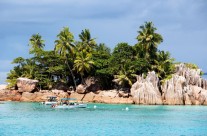 Paradise island hopping in the Seychelles…